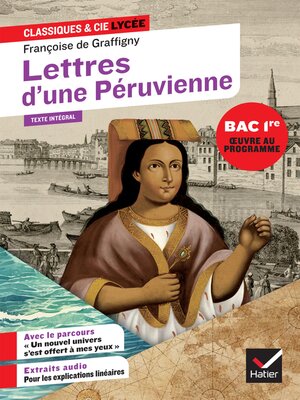 cover image of Lettres d'une Péruvienne (oeuvre au programme du Bac de français 2026, 1re)